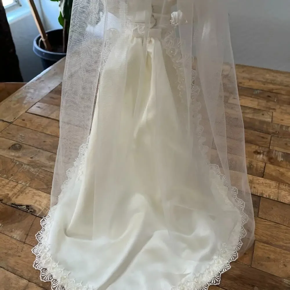 The Ashton-Drake Galleries Jennifer Porcelain Bride Doll Classic Brides 1994